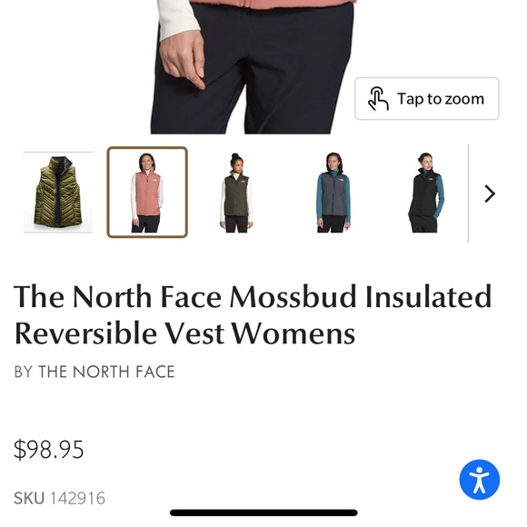The North Face Women Jacket Reversible - Picture 3 of 3